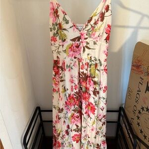 Abercrombie floral maxi dress
